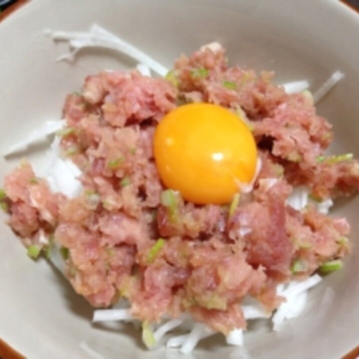 ごま油香る☆ネギトロ丼( ´ ▽ ` )ﾉ☆